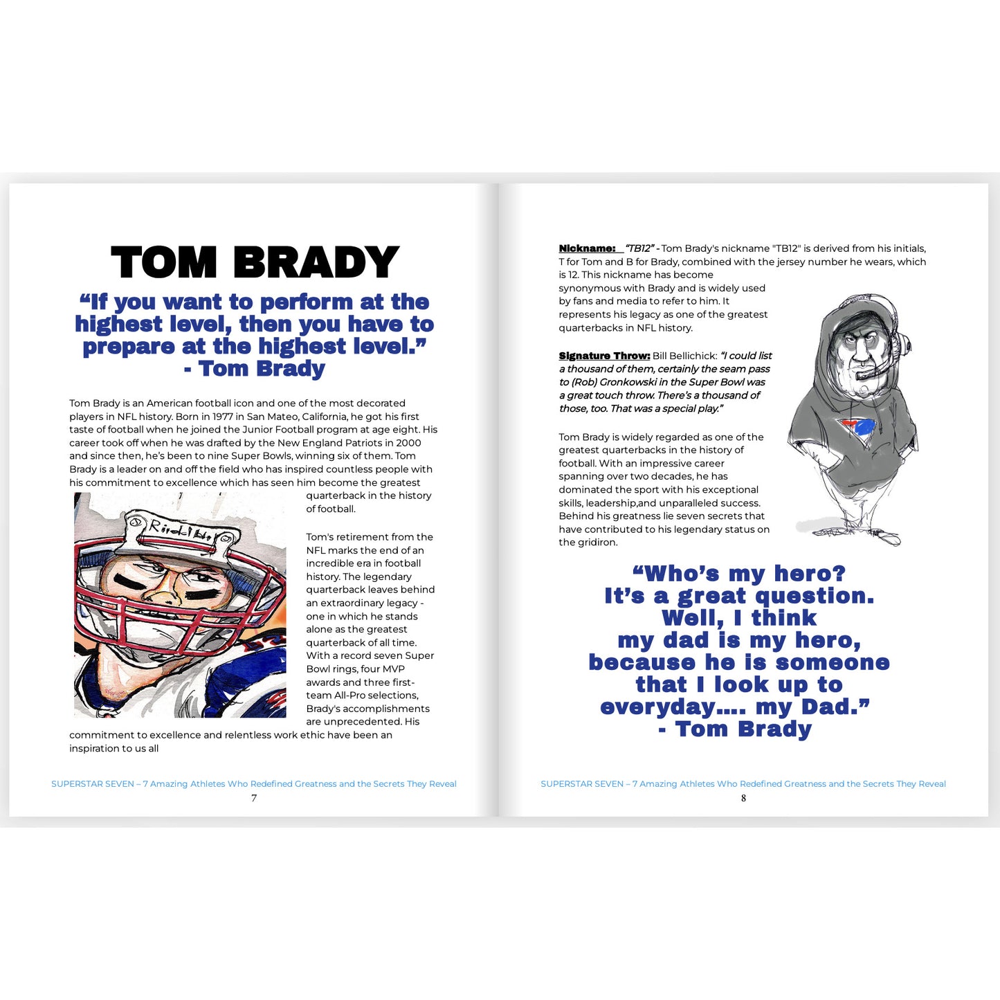 SUPERSTAR SEVEN: 7 Amazing Athletes and the Sports Secrets They Reveal (36 Pages)