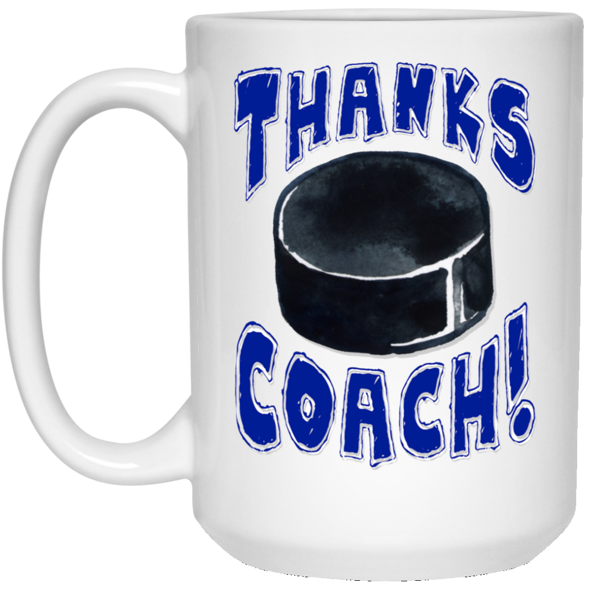 Thanks Coach! 15 oz. White Mug