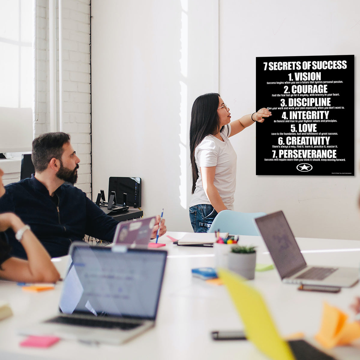 7 SECRETS OF SUCCESS Poster