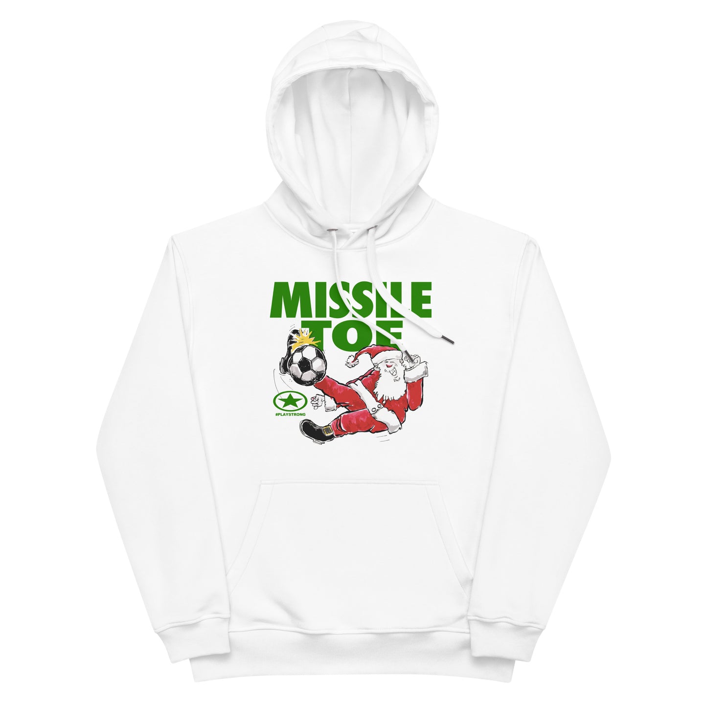 Santa Sports "Misssile Toe" Premium Eco Hoodie