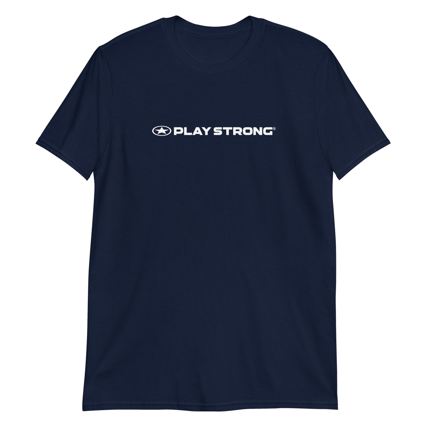 Play Strong Super Star Logo Short-Sleeve Unisex T-Shirt