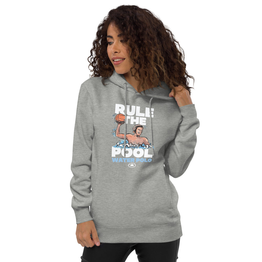 Water Polo RULE THE POOL Unisex fashion hoodie