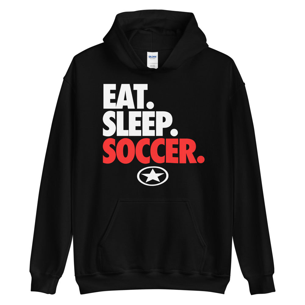 EAT. SLEEP. SOCCER. Unisex Hoodie