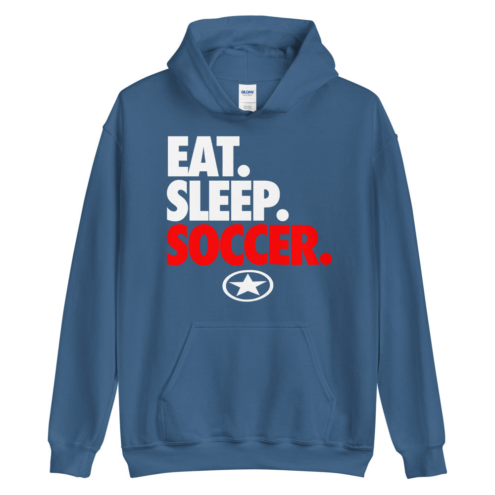 EAT. SLEEP. SOCCER. Unisex Hoodie