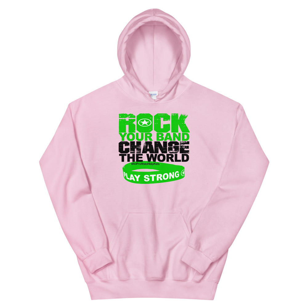 ROCK YOUR BAND CHANGE THE WORLD Unisex Hoodie