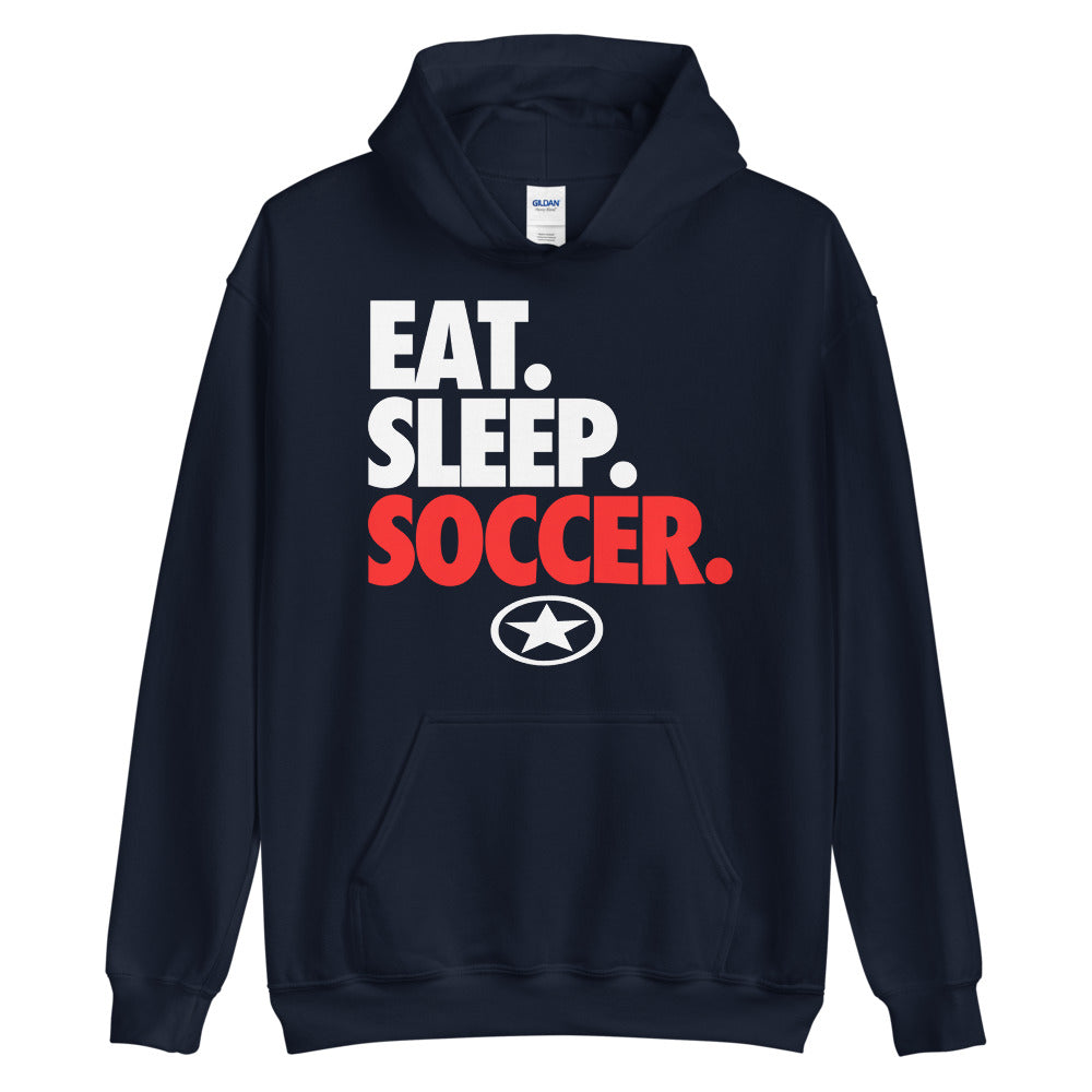 EAT. SLEEP. SOCCER. Unisex Hoodie