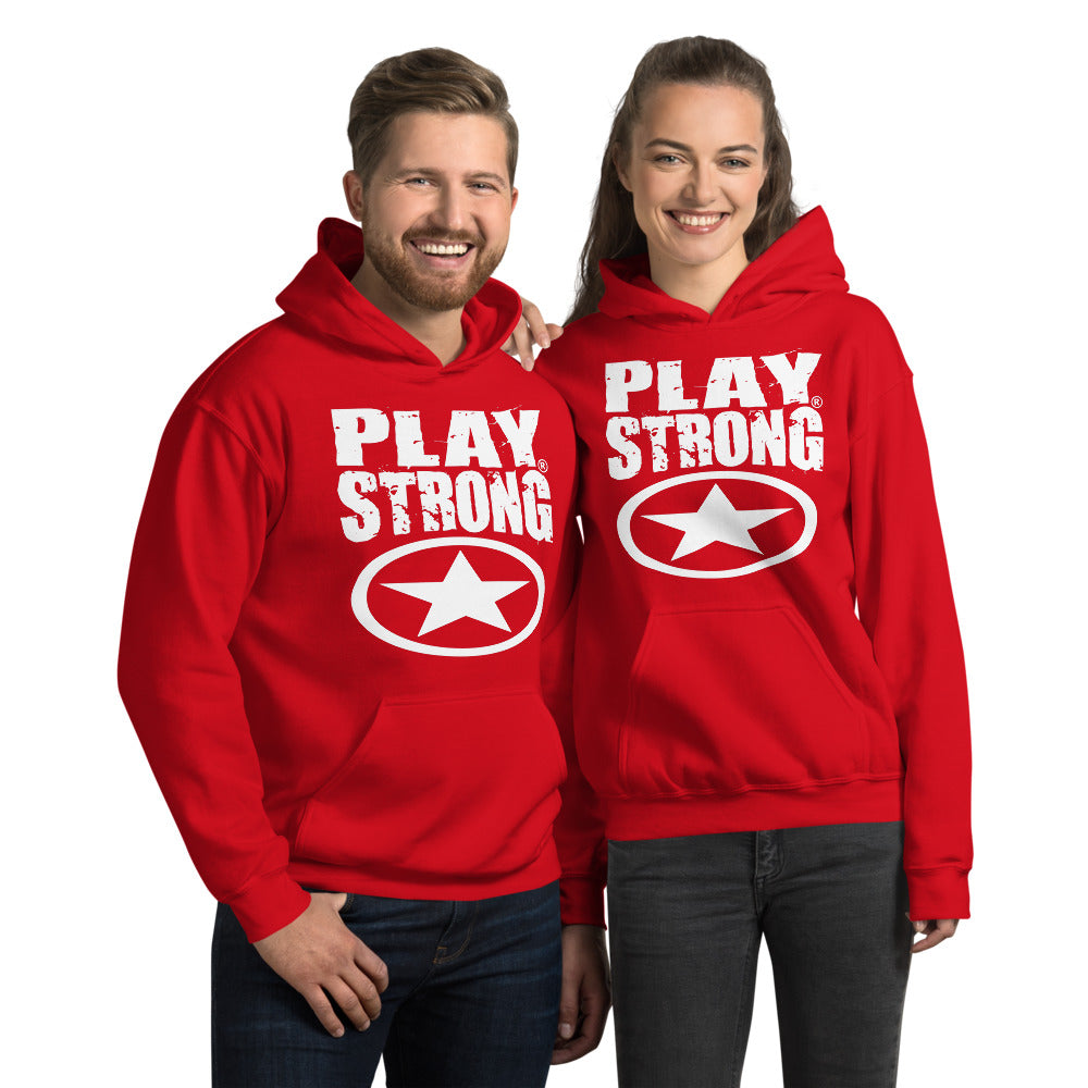 Play Strong SUPER STAR Unisex Cozy Strong Hoodie