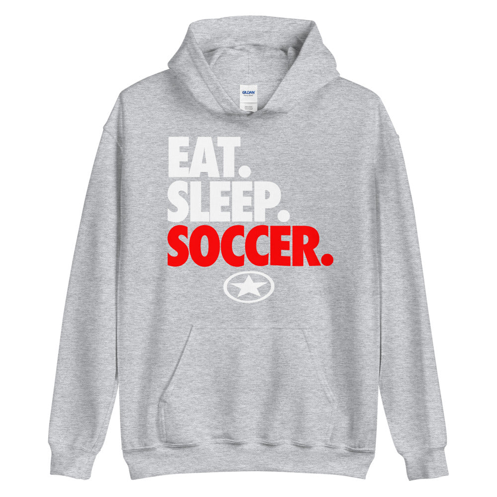 EAT. SLEEP. SOCCER. Unisex Hoodie