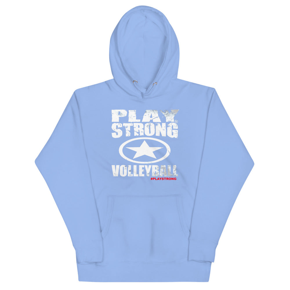 Play Strong Volleyball Unisex Hoodie