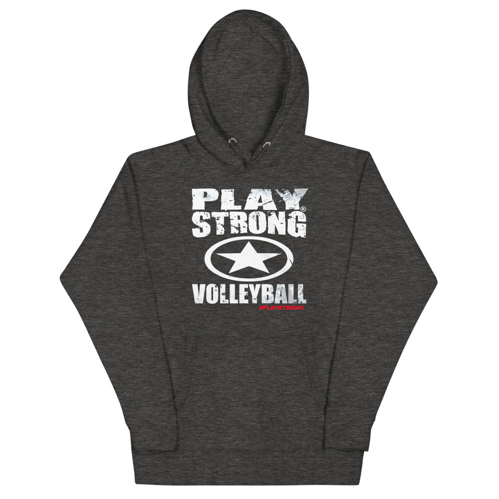 Play Strong Volleyball Unisex Hoodie
