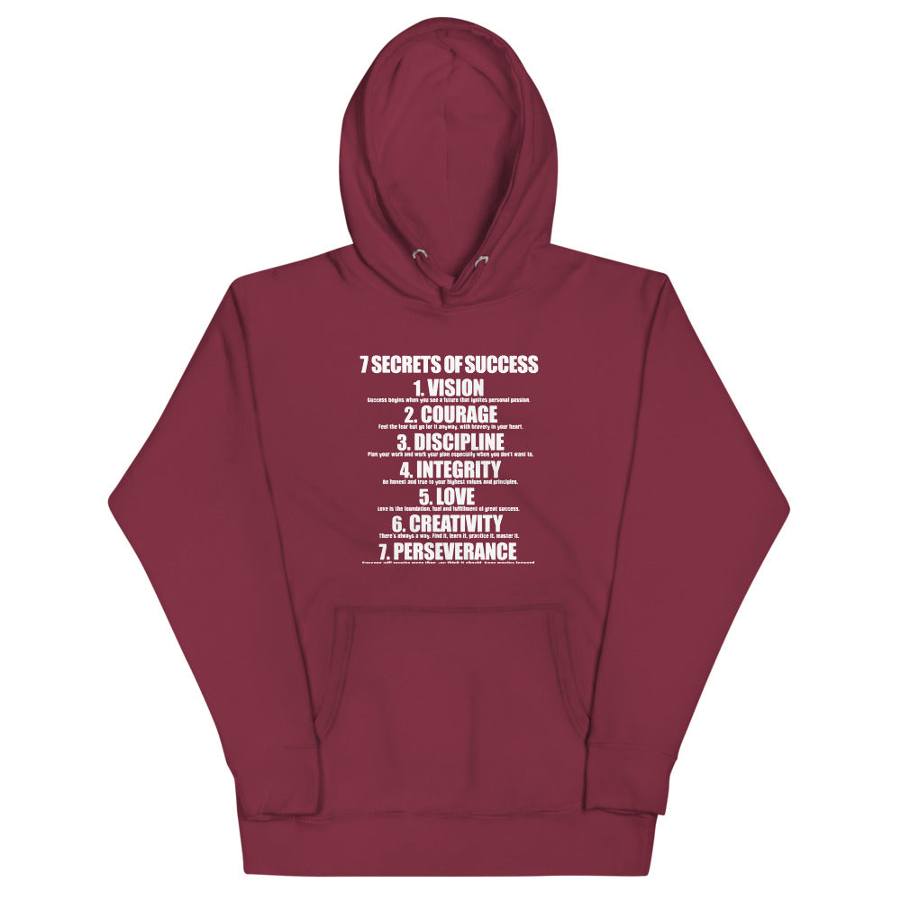 7 Secrets of Success Unisex Hoodie
