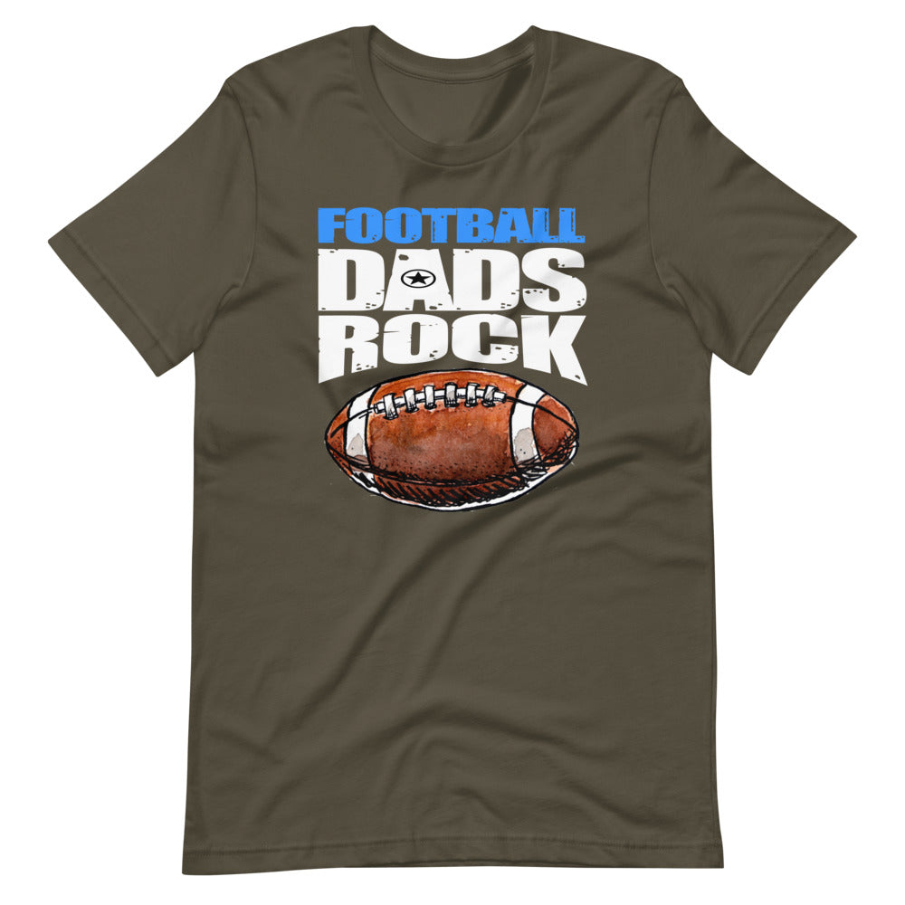 FOOTBALL DADS ROCK! Premium MEN'S Tee