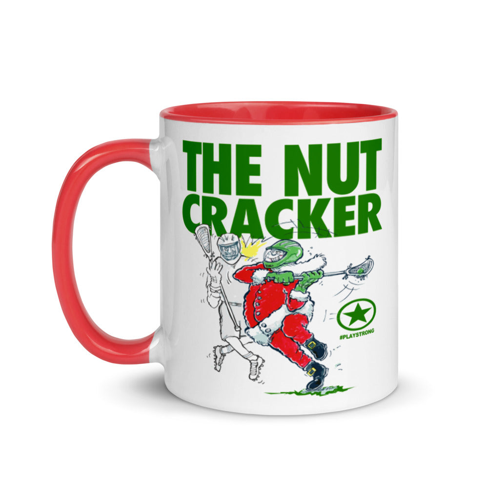 THE NUT CRACKER LACROSSE Santa Sports Mug with Color Inside