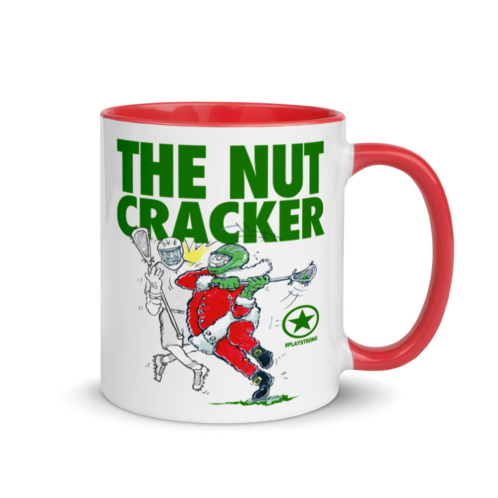 THE NUT CRACKER LACROSSE Santa Sports Mug with Color Inside