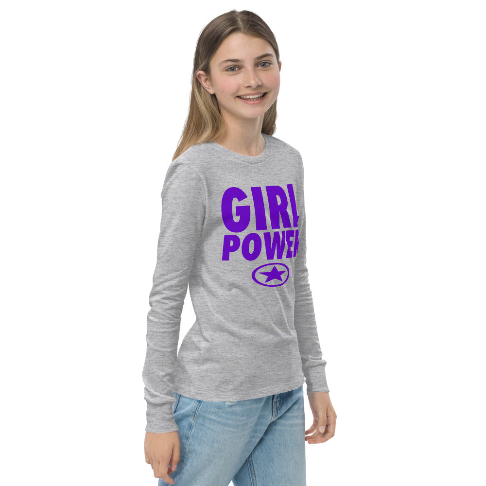 GIRL POWER Youth long sleeve tee