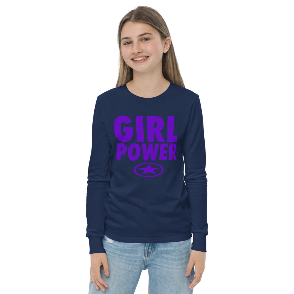 GIRL POWER Youth long sleeve tee