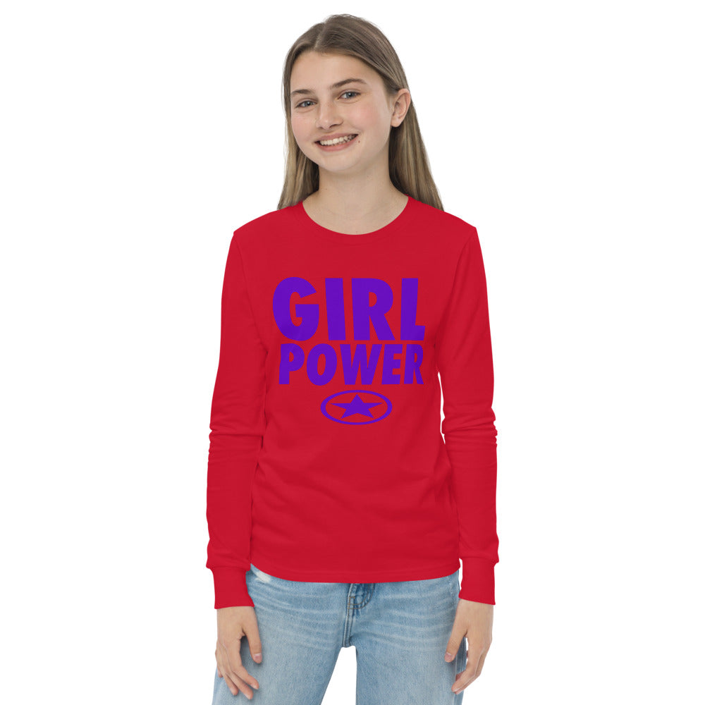 GIRL POWER Youth long sleeve tee