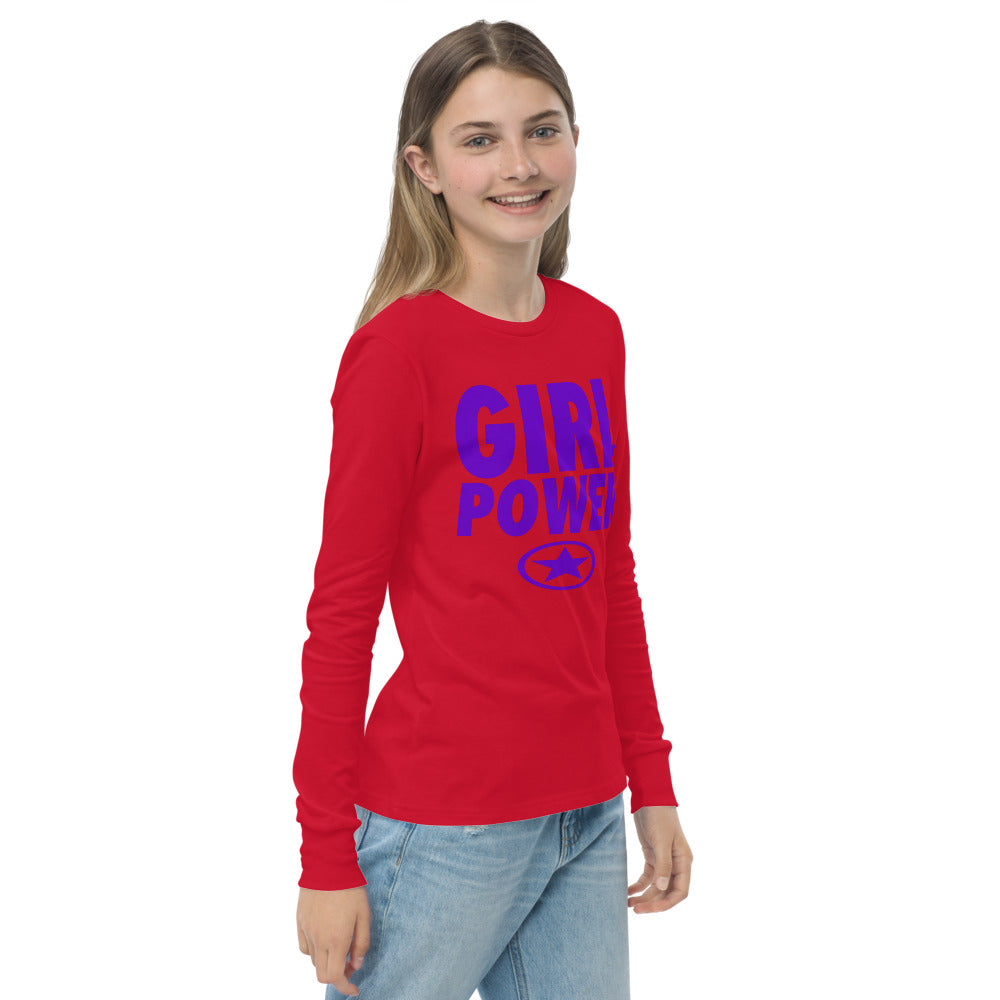 GIRL POWER Youth long sleeve tee
