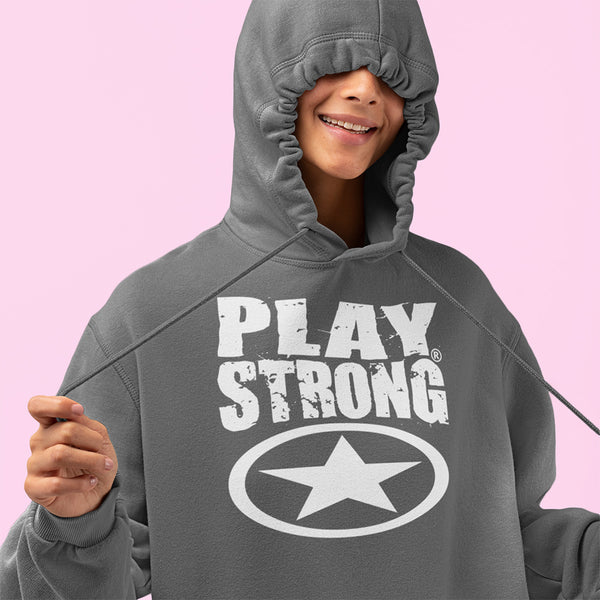 PLAY STRONG SUPER-STAR PULLOVER HOODIES