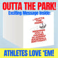 BASEBALL BIRTHDAY Card Power Player Sports Powercard™ Greeting Card