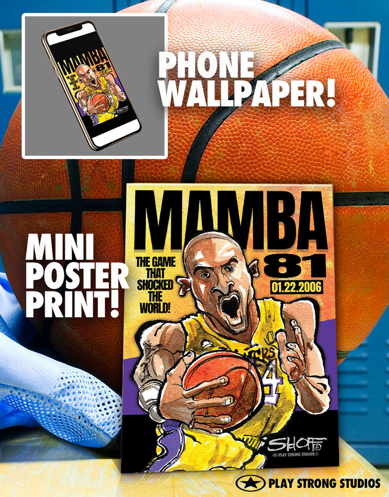 MAMBA 81 Tribute Locker Mini-Poster