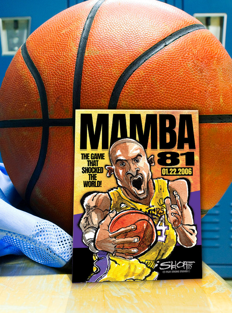 MAMBA 81 Tribute Locker Mini-Poster