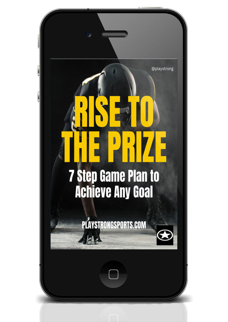 Free Guide: RISE TO THE PRIZE - 7 Step Game Plan to Achieve Any Goal (8 Pages)