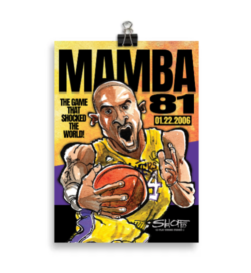 MAMBA 81 Tribute Locker Mini-Poster