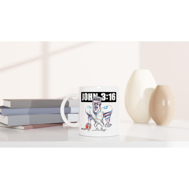 TIM TEBOW JOHN 3:36 White 11oz Ceramic Mug