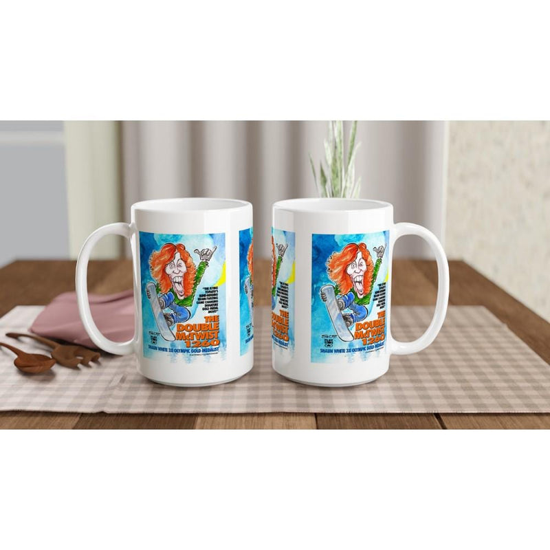 The DOUBLE McTWIST 1260. Shaun White 15oz Ceramic Mug