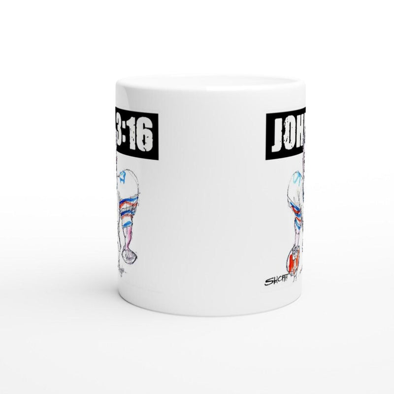 TIM TEBOW JOHN 3:36 White 11oz Ceramic Mug