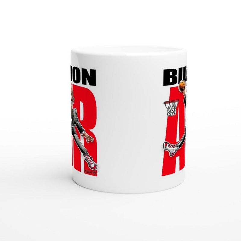 BILLION AIR with Michael Jordan White 11oz Ceramic Mug