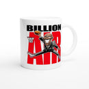 BILLION AIR with Michael Jordan White 11oz Ceramic Mug
