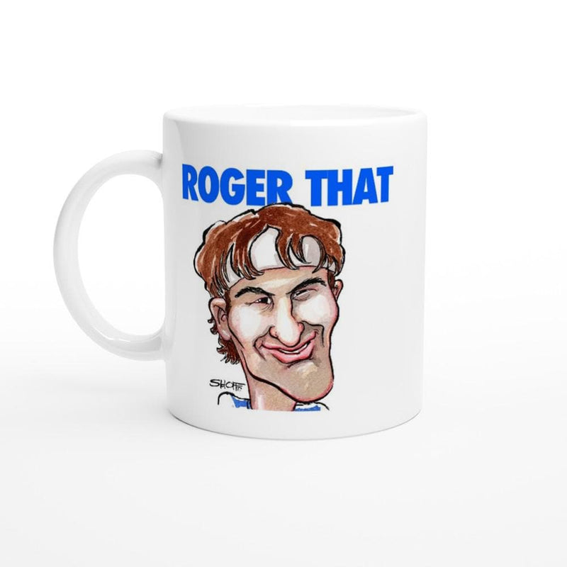 ROGER THAT with Roger Federer White 11oz Ceramic Mug