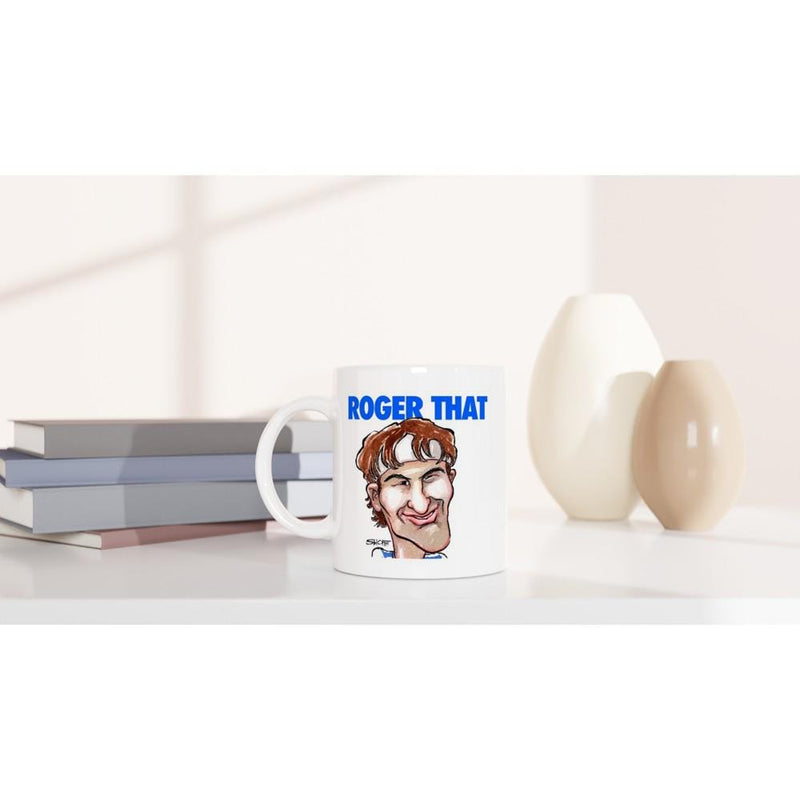 ROGER THAT with Roger Federer White 11oz Ceramic Mug