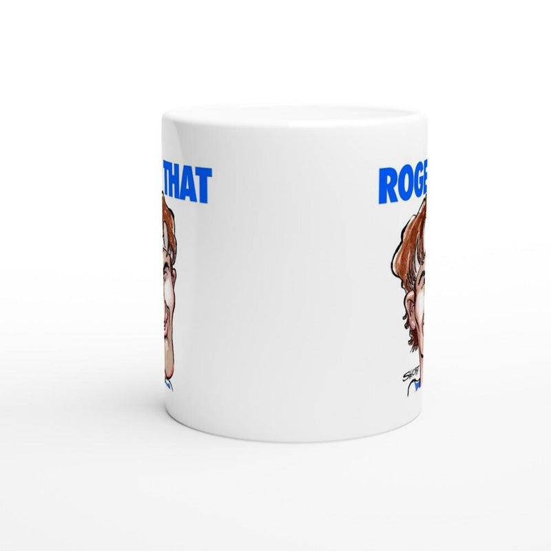 ROGER THAT with Roger Federer White 11oz Ceramic Mug