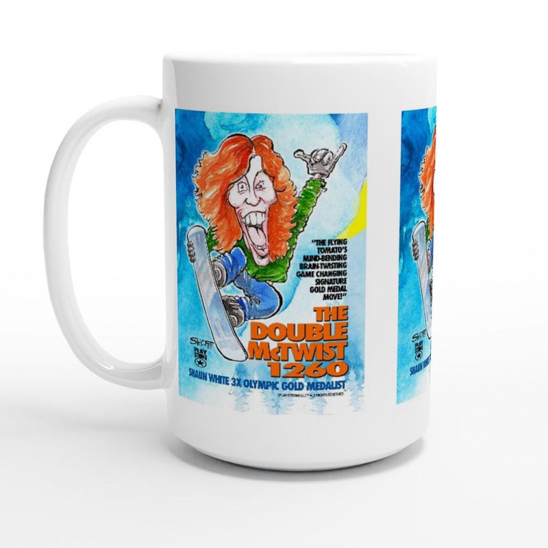 The DOUBLE McTWIST 1260. Shaun White 15oz Ceramic Mug