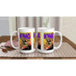 SCORING KING LeBron James White 15oz Ceramic Mug