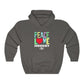 PEACE LOVE HOCKEY Unisex Heavy Blend™ Hooded Sweatshirt