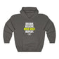 DREAM. BELIEVE. DISC GOLF. REPEAT. Unisex Heavy Blend™ Hooded Sweatshirt