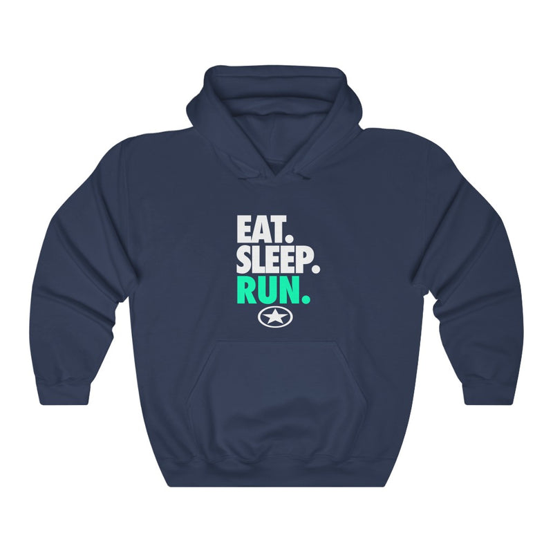 EAT. SLEEP. RUN. Unisex Heavy Blend™ Hooded Sweatshirt