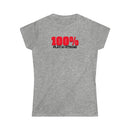100% Women's Softstyle Tee