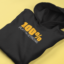 100% Unisex Hoodie