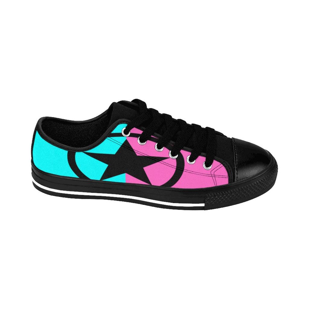 Global Super Star Women's Sneakers Pink & Aqua