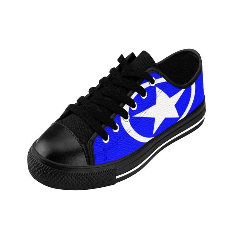 Global Super Star Men's Sneakers Blue & White