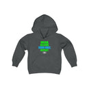 Dream. Believe. CORN HOLE. Repeat. Youth Heavy Blend Hooded Sweatshirt