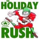 THE HOLIDAY RUSH Santa Sports Football