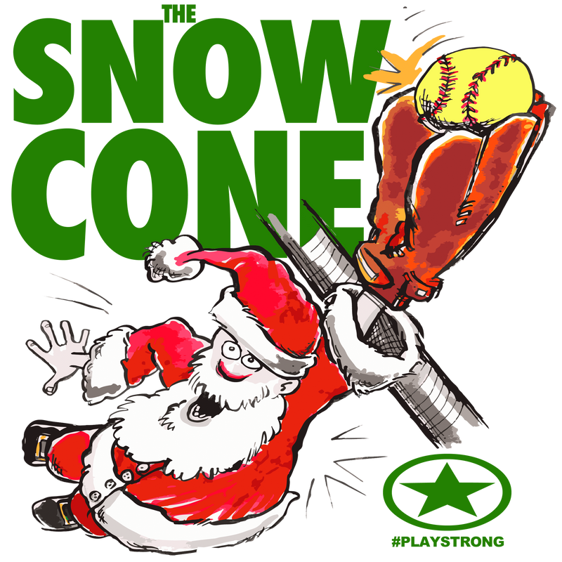 THE SNOW CONE Softball Santa Sports