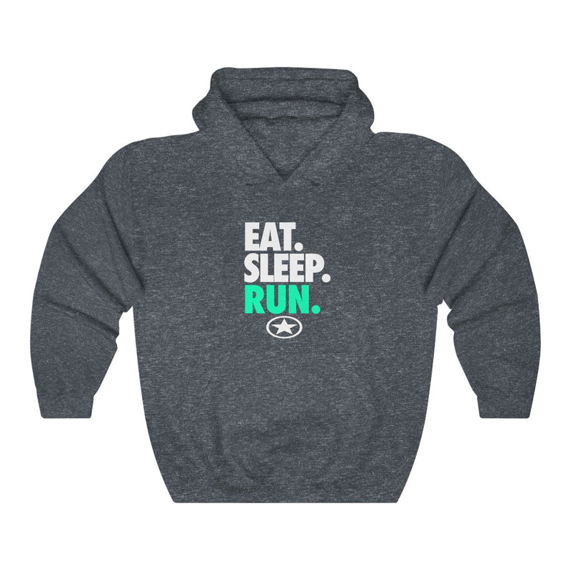 EAT. SLEEP. RUN. Unisex Heavy Blend™ Hooded Sweatshirt