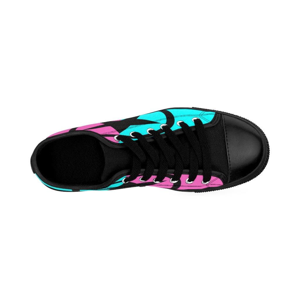 Global Super Star Women's Sneakers Pink & Aqua